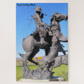 Coyote Cowboy Alberta Puzzle (Vertikal)