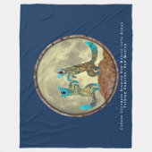 Coyote Crooners Fleece Blanket (Vorderseite)
