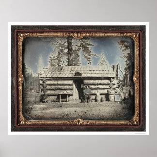 Coyote & Deer Creek Water Co. Office, Nevada City Poster