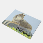 Coyote Fußmatte (Schrägansicht)