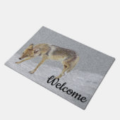 Coyote Fußmatte (Schrägansicht)