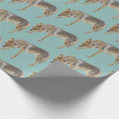 Coyote Geschenkpapier (Ecke)