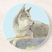 Coyote Getränkeuntersetzer (Vorne)