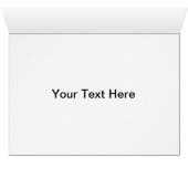 Coyote Greeting Card (Innenansicht Horizontal (Unten))