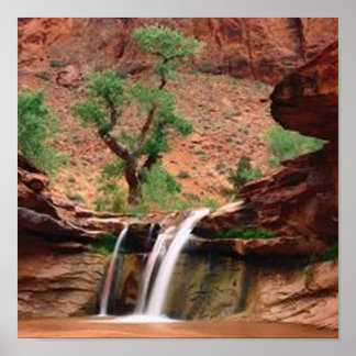 Coyote Gulch Falls Poster