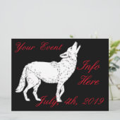 Coyote Howling Thunder_Cove (Stehend Vorderseite)