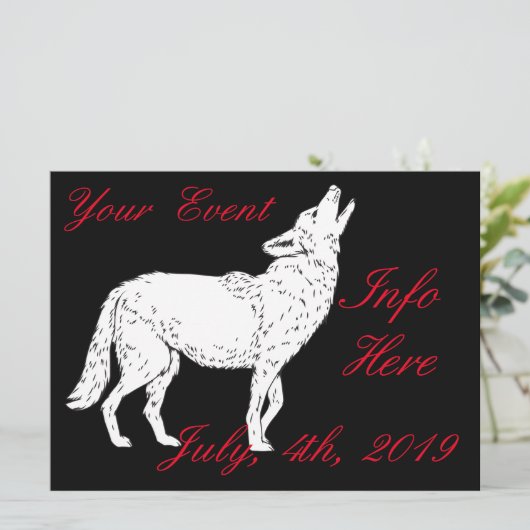 Coyote Howling Thunder_Cove (Stehend Vorderseite)