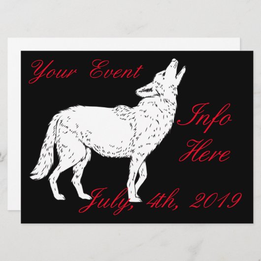 Coyote Howling Thunder_Cove (Vorne/Hinten)