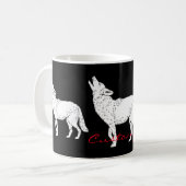 Coyote Howling Thunder_Cove Kaffeetasse (Vorderseite Links)