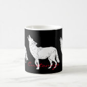 Coyote Howling Thunder_Cove Kaffeetasse (Mittel)