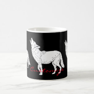 Coyote Howling Thunder_Cove Kaffeetasse