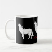Coyote Howling Thunder_Cove Kaffeetasse (Links)