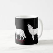 Coyote Howling Thunder_Cove Kaffeetasse (VorderseiteRechts)