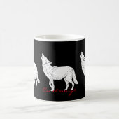 Coyote Howling Thunder_Cove Kaffeetasse (Mittel)