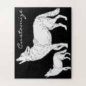 Coyote Howling Thunder_Cove Puzzle (Vertikal)