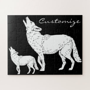 Coyote Howling Thunder_Cove Puzzle