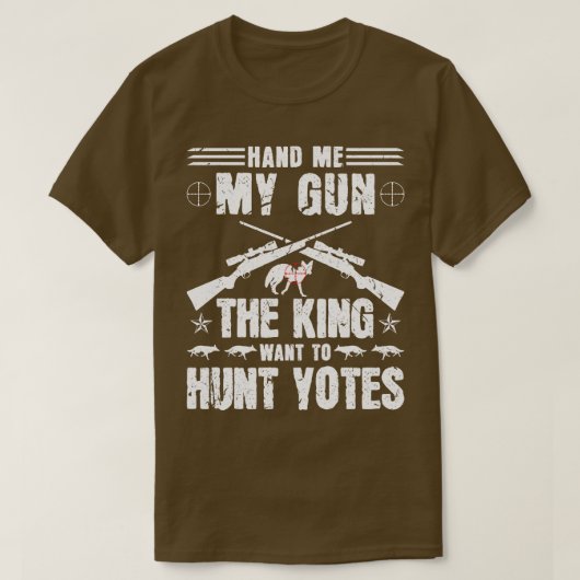 Coyote Hunter Will Coyotes zu jagen T-Shirt (Design vorne)
