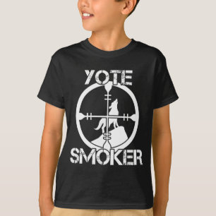 Coyote Hunter Yote Sniper Wild Animal Jagd T-Shirt