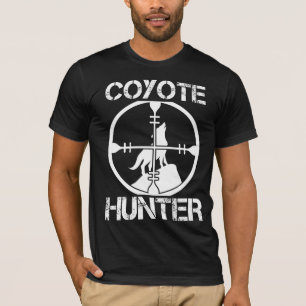 Coyote Jagd Yote Sniper Wildtier Jäger T-Shirt