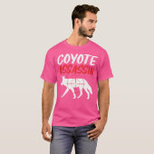 Coyote Junting Lover Coyote Assassin Hunter T-Shirt (Vorne ganz)