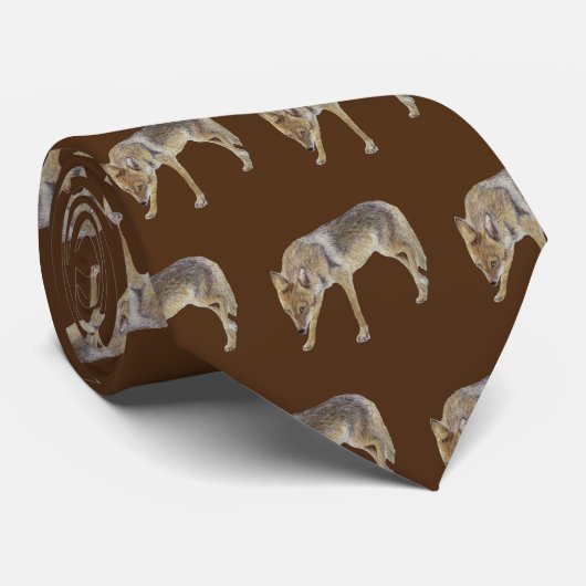 Coyote Krawatte (Gerollt)