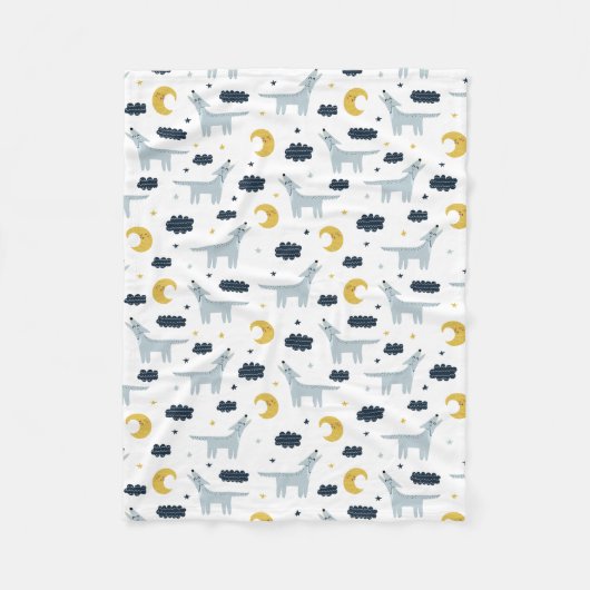 Coyote Moon Fleecedecke (Vorderseite)