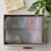 "Coyote Moonrise" von Frank Tenney Johnson Seidenpapier (Geschenk)