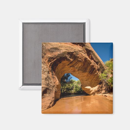 Coyote Natural Bridge - Coyote Gulch - Utah Magnet (Vorderseite/Rückseite)
