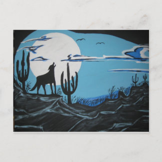 Coyote Postkarte