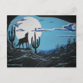 Coyote Postkarte (Vorderseite)