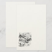 Coyote Pups Briefpapier (Vorne/Hinten)