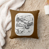 Coyote Pups Kissen (Decke)