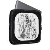 Coyote Pups Laptopschutzhülle (Vorne Rechts)