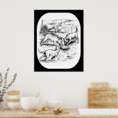 Coyote Pups Poster (Küche)