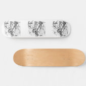 Coyote Pups Skateboard (Horizontal)