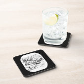 Coyote Pups Untersetzer (Rechte Seite)