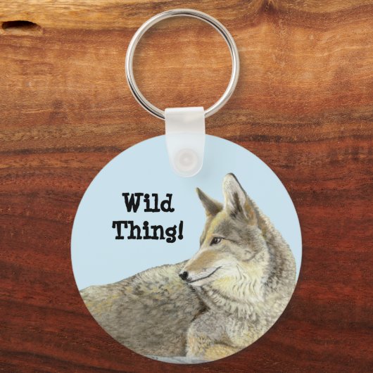 Coyote Schlüsselanhänger (Vorderseite)