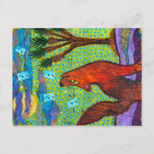 Coyote Song Postkarte