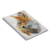 Coyote Spiralheft Notizblock (Rechte Seite)