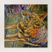 Coyote [Square Jigsaw puzzle] Puzzle (Horizontal)