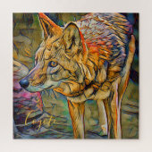 Coyote [Square Jigsaw puzzle] Puzzle (Vertikal)