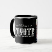 Coyote Tasse (Vorderseite Links)