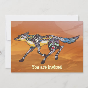 Coyote the Trickster Einladung