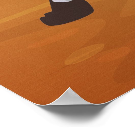 Coyote the Trickster Poster (Ecke)