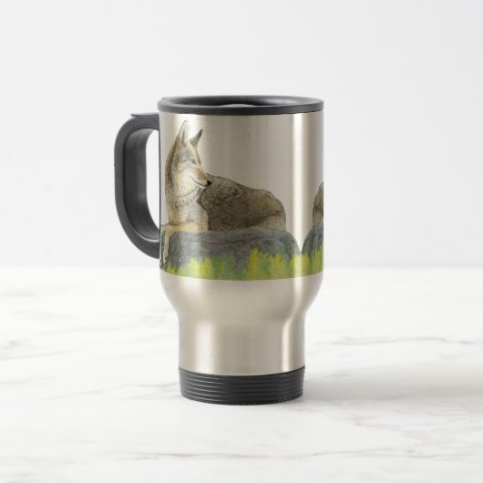 Coyote Travel Mug Reisebecher (Vorderseite Links)