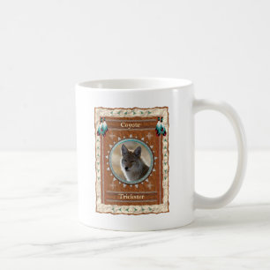Coyote - Trickster - Tasse des klassischen Kaffees