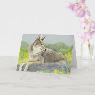 Coyote Vatertagskarte Karte