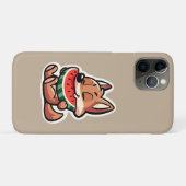 Coyote Watermelon Case-Mate iPhone Hülle (Rückseite (Horizontal))