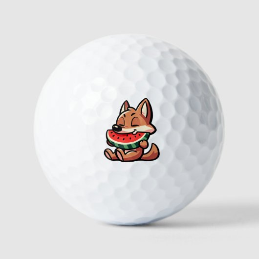 Coyote Watermelon Golfball (Vorderseite)