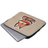Coyote Watermelon Laptopschutzhülle (Vorne Knopf)